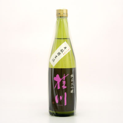 桂川 純米大吟醸 袋取り斗瓶取り生酒 2011醸造年度　群馬県柳澤酒造 500ml