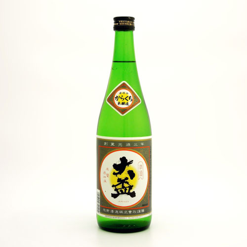 大盃 辛口 本醸造　群馬県牧野酒造 720ml