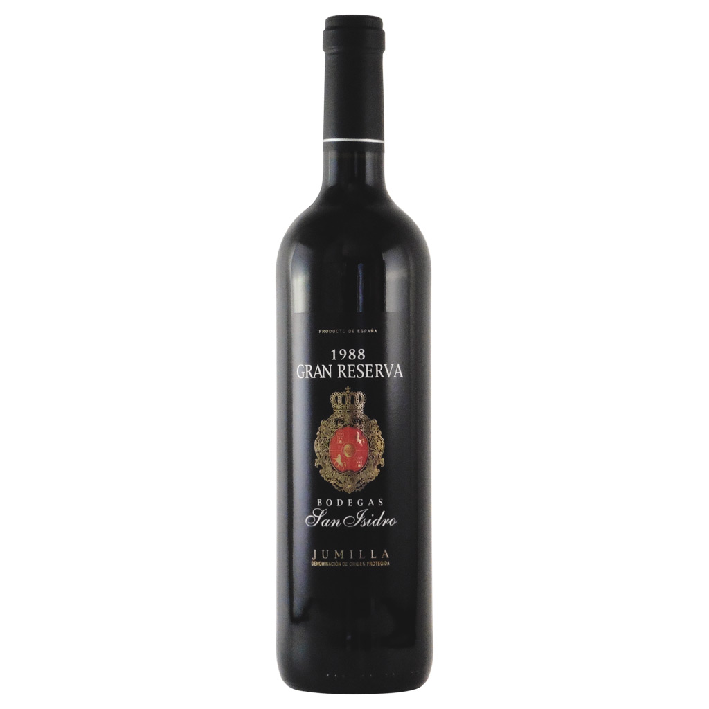 グラン・レセルバ 1988 ボデガス・サン・イシドロ　スペイン フミージャ 赤ワイン 750ml
