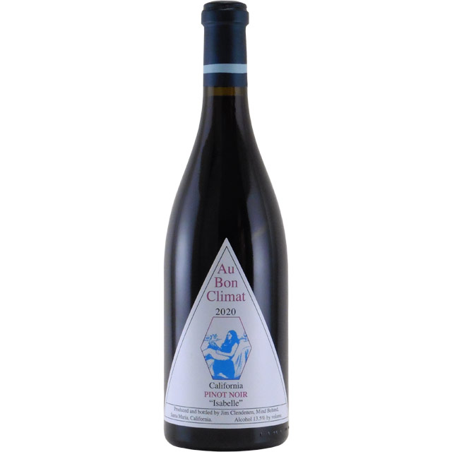 イザベル・ピノノワール 2020 オーボンクリマ　アメリカ カリフォルニア 赤ワイン 750ml