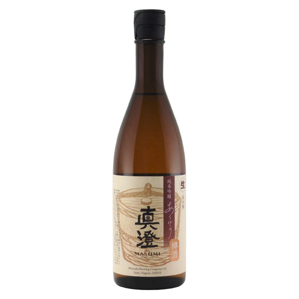 真澄 純米樽酒 あらばしり樽酒　長野県宮坂醸造 720ml