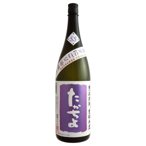 たかちよ豊潤無塵「紫」 うすにごり活性生原酒　新潟県高千代酒造 1800ml
