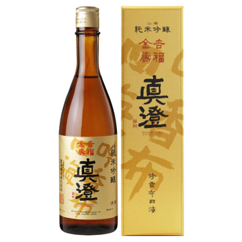 真澄 吉福金壽 純米吟醸酒 山廃造り（箱入り）　長野県宮坂醸造 720ml