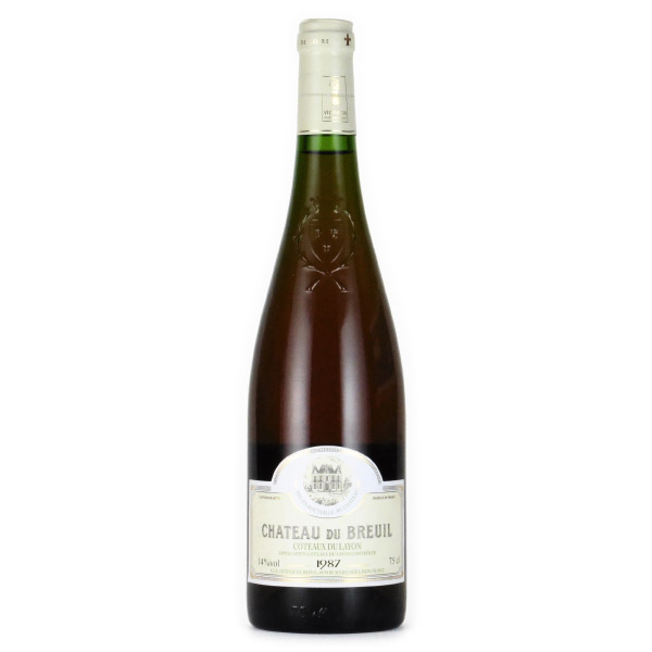 コトー・デュ・レイヨン 1987 シャトー・デュ・ブルイユ　フランス ロワール 白ワイン 750ml