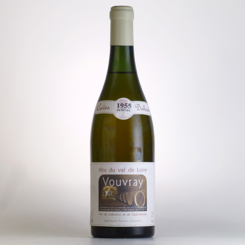 ヴーヴレ ドミ・セック2 1955 カーヴ・デュアール　フランス ロワール 白ワイン 750ml