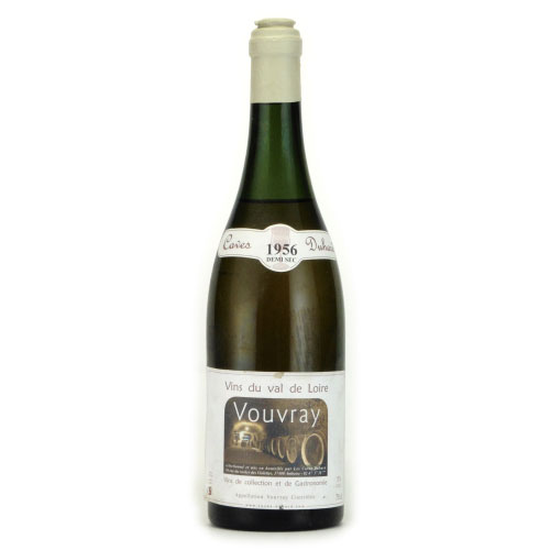 ヴーヴレ ドミ・セック2 1956 カーヴ・デュアール　フランス ロワール 白ワイン 750ml