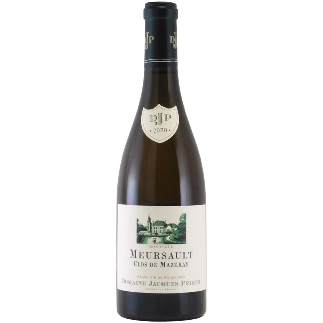 ムルソー クロ・ド・マズレー(モノポール) 2020 ドメーヌ・ジャック・プリウール　フランス ブルゴーニュ 白ワイン 750ml