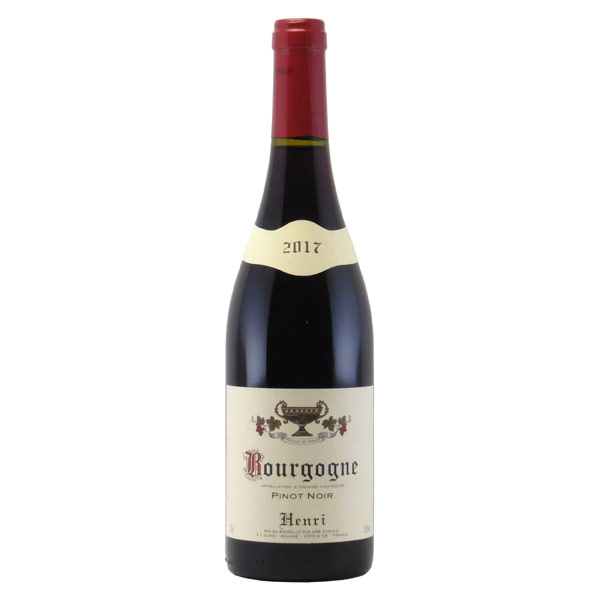 ブルゴーニュ・ピノ・ノワール 2017 アンリ　フランス ブルゴーニュ 赤ワイン 750ml
