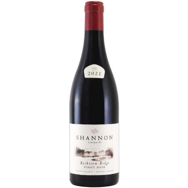 ロックヴューリッジ ピノ・ノワール 単一畑 2021 シャノン・ヴィンヤーズ・ワイン　南アフリカ エルギン 赤ワイン 750ml