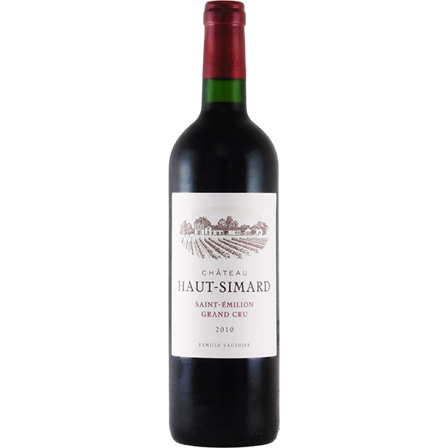 シャトー・オー・シマール サンテミリオン・グラン・クリュ 2010　フランス ボルドー 赤ワイン 750ml