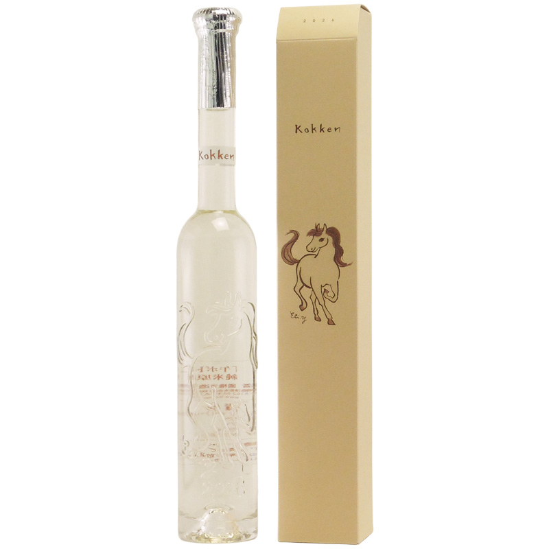 国権 干支ボトル巳年 純米原酒　国権酒造 350ml