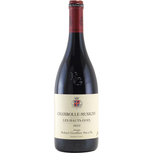 シャンボール・ミュジニ 1er レ・ゾードワ 2022 ロベール・グロフィエ　フランス ブルゴーニュ 赤ワイン 750ml