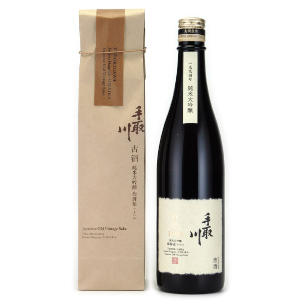 手取川 古酒 純米大吟醸酒 梅舞花－1994－　石川県吉田酒造店 720ml