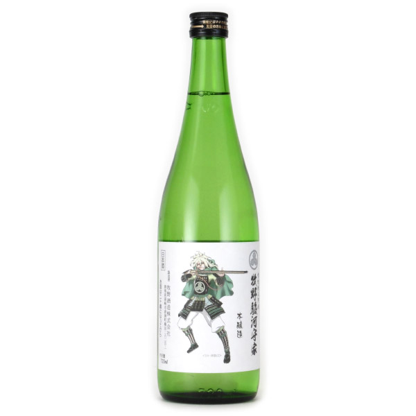 前橋偉人列伝地酒 「牧野駿河守家」 本醸造　群馬県牧野酒造 720ml