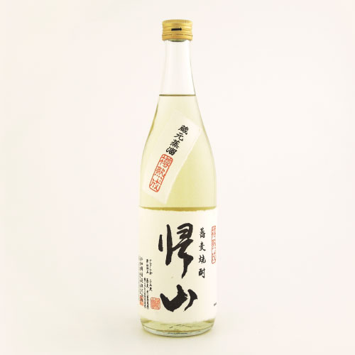 帰山 樽熟成35度　長野県 千曲錦酒造 720ml