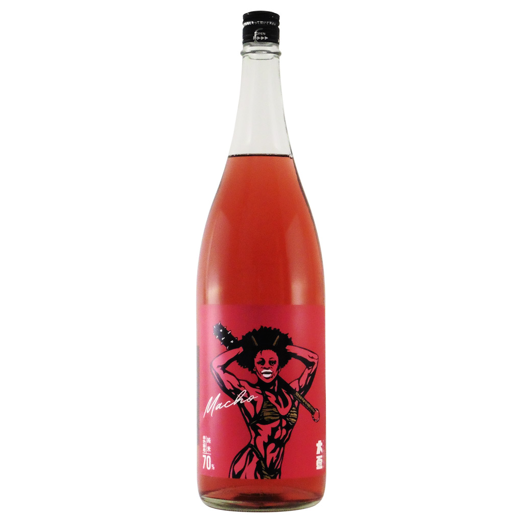 大盃マッチョ 純米酒 赤色酵母７０　群馬県牧野酒造 1800ml