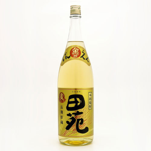 田苑 金ラベル25度　鹿児島県田苑酒造 1800ml