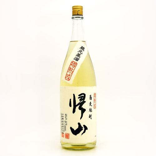 帰山 樽熟成35度　長野県 千曲錦酒造 1800ml