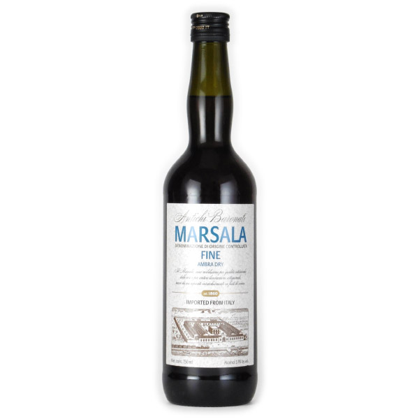 マルサラ・フィーネ アンブラ（ドライ） アンティキ・バロナーティ　イタリア シチリア島 赤ワイン 750ml
