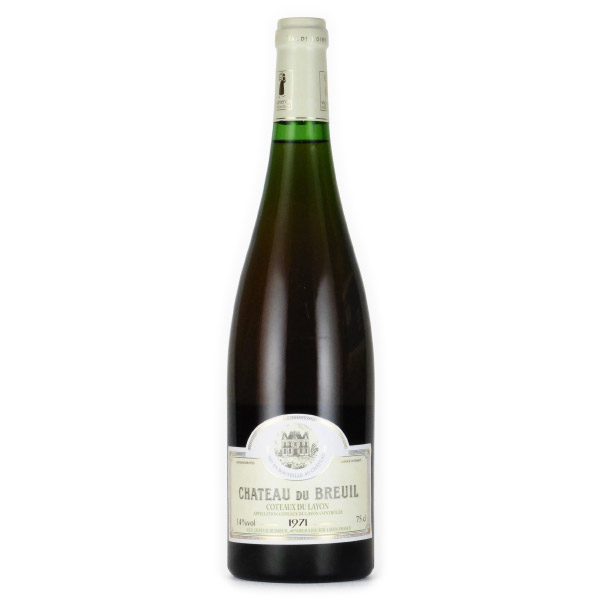 コトー・デュ・レイヨン 1971 シャトー・デュ・ブルイユ　フランス ロワール 白ワイン 750ml