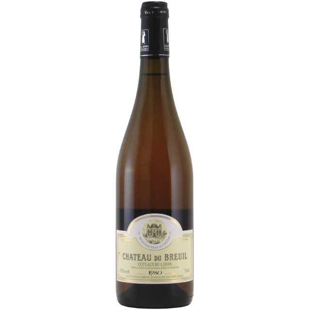 コトー・デュ・レイヨン 1980 シャトー・デュ・ブルイユ　フランス ロワール 白ワイン 750ml