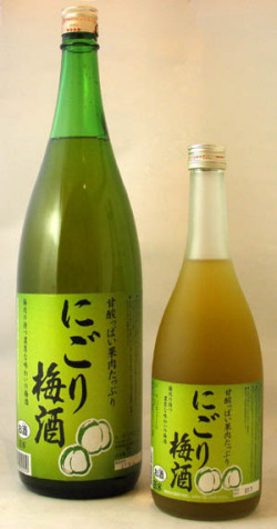 にごり梅酒　1800ml　埼玉県麻原酒造