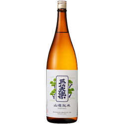 三笑楽 山廃純米酒 山田錦　富山県三笑楽酒造 1800ml