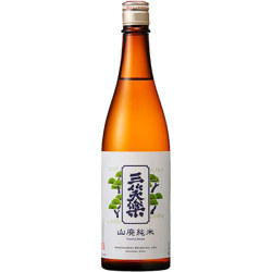 三笑楽 山廃純米酒 山田錦　富山県三笑楽酒造 720ml