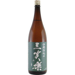 三笑楽 山廃本醸造　富山県三笑楽酒造 1800ml