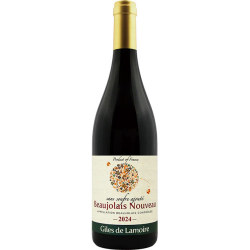 ボジョレー・ヌーヴォー 2024 ジル・ド・ラモア　フランス ブルゴーニュ 赤ワイン 750ml