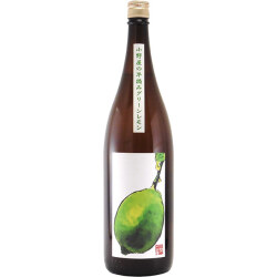 小野屋の早摘みグリーンレモン リキュール　大分県 小野酒造 1800ml