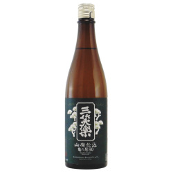 三笑楽 亀の尾80 山廃仕込み　富山県三笑楽酒造 720ml