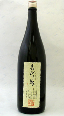 喜代娘 金賞受賞酒 大吟醸原酒 1800ml　三重県清水醸造