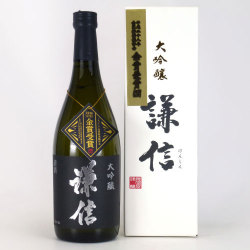 謙信 大吟醸 金賞受賞酒　新潟県池田屋酒造 720ml