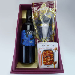 ワイン750ml １本 ＆おつまみセット