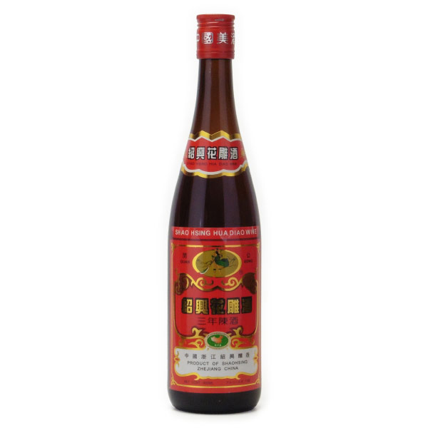関公 紹興花彫酒（赤） 中国酒 600ml