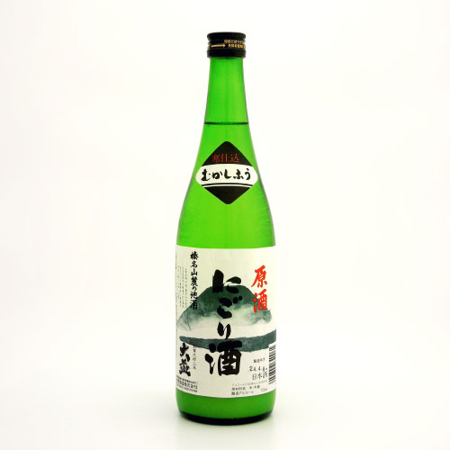 大盃 にごり酒 原酒 群馬県牧野酒造 720ml