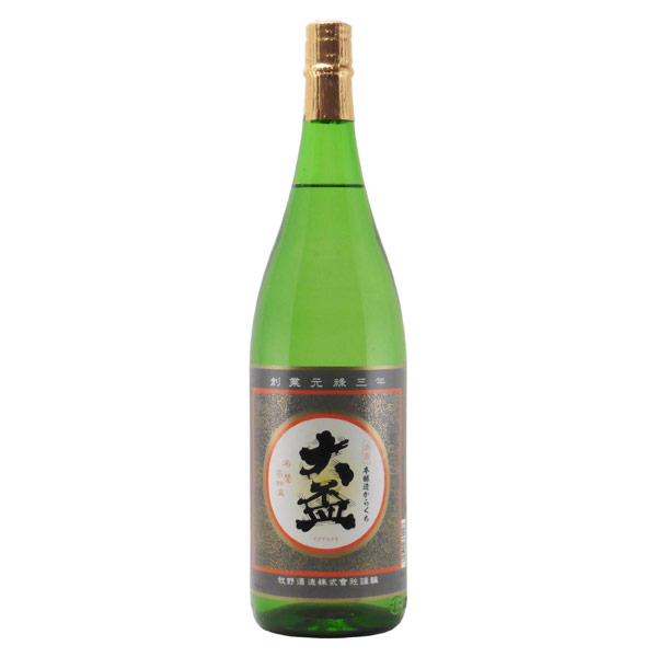 大盃 辛口 本醸造 群馬県牧野酒造 1800ml