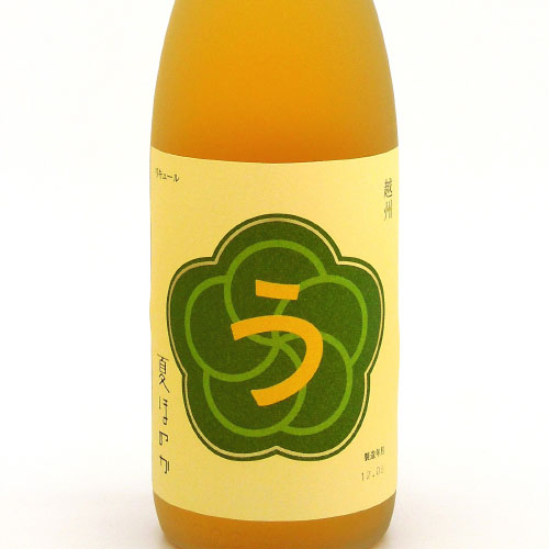 越州 夏ほのか うめ 720ml 新潟県朝日酒造