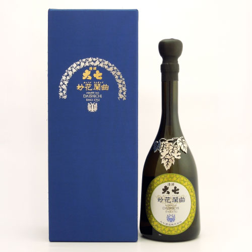 大七 妙花闌曲 生もと純米大吟醸 雫原酒 福島県大七酒造 750ml