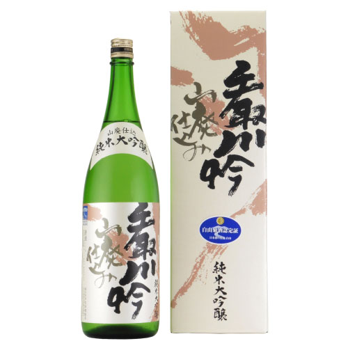 手取川 純米大吟醸酒 山廃仕込 石川県吉田酒造店 1800ml