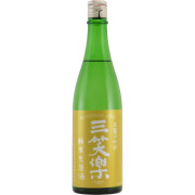 三笑楽 純米生原酒 新酒しぼりたて　富山県三笑楽酒造 720ml