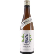 三笑楽 山廃純米 直汲み生原酒　富山県三笑楽酒造 720ml