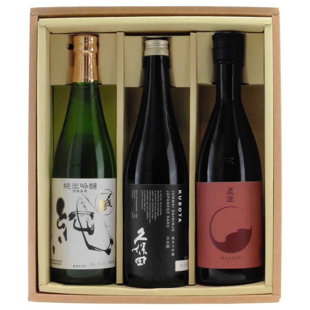 日本酒720ml3本Bセット