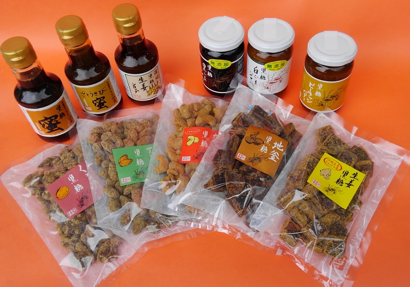 ジャム3種・蜜3種・黒糖5種11品セット