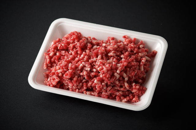 九州産黒毛和牛・黒豚 粗びき合挽ミンチ-2