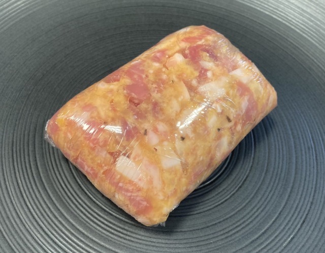 【定期購入専用商品】九州産　とびうめ豚手切りハンバーグ【1ｐ1個入】（１個約200ｇ）-【ご自宅用】