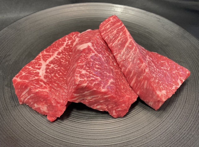 九州産黒毛和牛 モモ ステーキ＜並＞　【1枚 / 約150g×3枚】‐【ご自宅用】