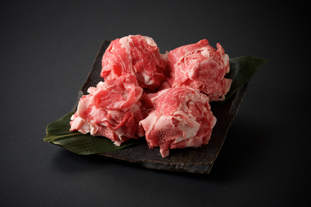 【定期購入専用商品】九州産黒毛和牛  牛切落とし　【1P / 500ｇ】‐【ご自宅用】　
