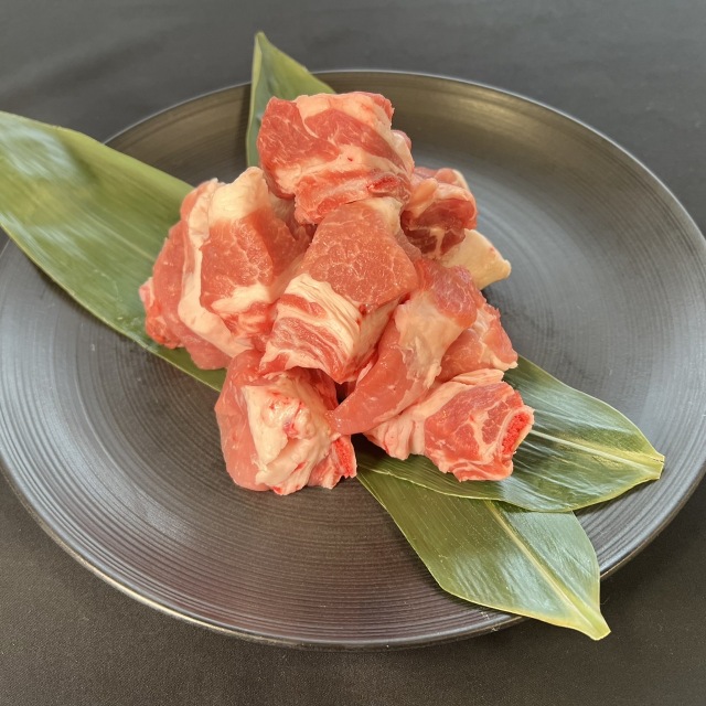 【大容量で100円オトク!!】九州産豚スペアリブ焼肉用　【1パック / 1kg】‐【ご自宅用】
